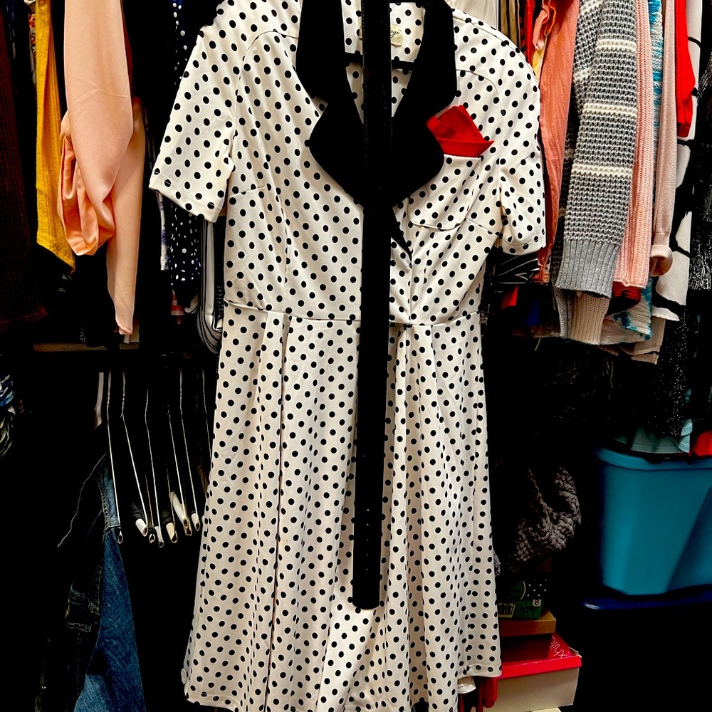 For Sale Beautiful Bette Page polka dot dress
